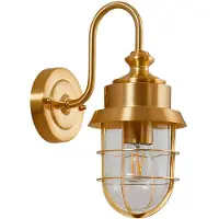 LINDBY Luminaires d'extérieur , Adalie, dimmable, Or / laiton, Terrasse, Acier inoxydable, Rustique