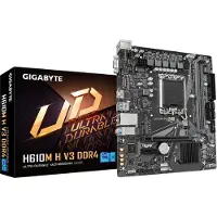 Gigabyte H610M H V3 DDR4 carte mère Intel H610 Express LGA 1700 micro ATX