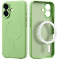 IMoshion Coque Couleur avec MagSafe Apple iPhone 16 - Vert