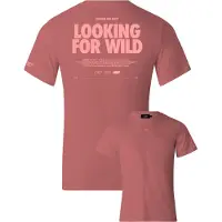 Looking for Wild Olwen Short Sleeve T-shirt Rose XL
