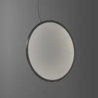 Artemide Discovery Verticale 70 cm Suspension Satinized Aluminium | Standard | Push|DALI