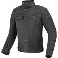 Bogotto Barton veste imperméable de moto en cire, noir, S