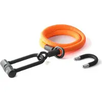 Tex-lock Eyelet U/x-lock U-lock 120cm Orange