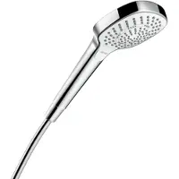 Hansgrohe Croma Select E douchette Multi EcoSmart, blanc/chrome, 26811400
