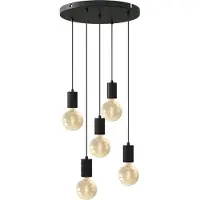 Calex Lampe suspendue Retro 5 lumières