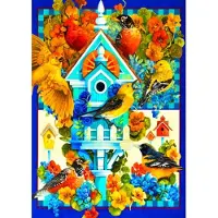 Bluebird Puzzle Puzzle pour oiseaux bleus Puzzle The Avian Sanctuary - 1000 Teile Tiere