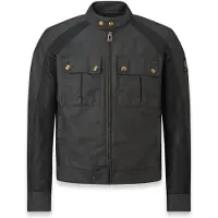 Belstaff Temple veste de cire de moto, noir, S
