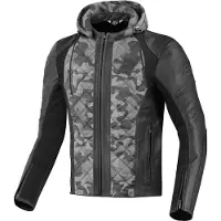 Bogotto Radic Blouson Cuir / Textile Gris Taille M