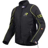 Rukka Veste pour femme Traverina Veste textile Noir/Jaune 40 femmes