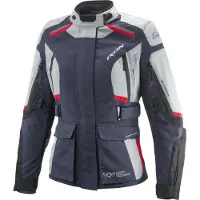 Ixon Midgard Lady Grege Marine Noir Imperméable Blouson Moto Textile Taille 3XL