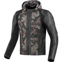 Bogotto Radic Blouson Cuir / Textile Vert Taille 3XL