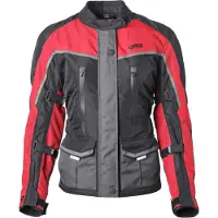 GMS Twister Neo Femme Veste Textile Noire Rouge Imperméable Taille 3XL