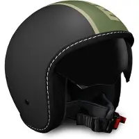 Momo MOMODESIGN Blade Jet casque noir mat / militaire vert