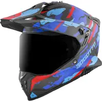 Bogotto FG-601 Sniper Casque d’enduro en fibre de verre