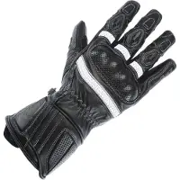 Büse Pit Lane Pro Femme Gants Noirs Blancs Taille 8