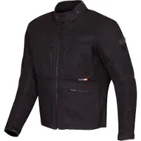 Merlin Veste textile pour moto Drifter D3O Explorer, noir, 3XL