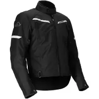 Acerbis Veste textile pour moto X-Street, modèle pour femmes, couleur noire, taille S