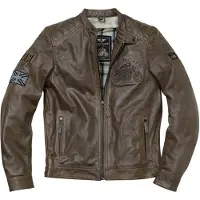 Black-Cafe London Bangkok Veste en cuir de moto