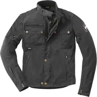 Merlin Barton II Veste Moto Cire Noire Taille M
