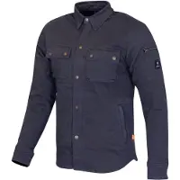 Merlin Brody D3O Chemise Moto Monocouche Bleu Foncé Taille M
