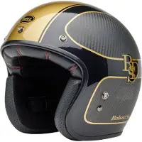 Bell Custom 500 Carbon RSD Checkmate Casque jet
