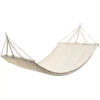 vidaXL Hamac couleur crème 210 cm x 150 cm