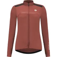 Rogelli Femmes, Maillot de cyclisme, women's long-sleeved T-shirt MONO brown S (S), Marron, S