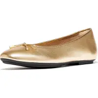 FitFlop Ballerines FitFlop Femme Delicato Ballerina Metallic Old Gold-Taille 37