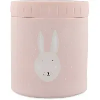 Trixie Lunchpot isolé 500 ml - Mrs. Rabbit - Récipient isotherme en acier inoxydable rose