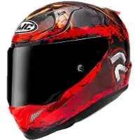HJC RPHA 12 Diablo Blizzard MC1 Casque Intégral Rouge/Noir M unisex