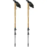 Guidetti - Bâtons de randonnée - Terre de Trek Light MK2 en Aluminium - Marron