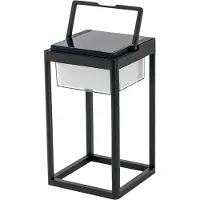 LUCANDE Luminaire Extérieur , Tilena, dimmable, Noir, Balcon, Aluminium, Moderne