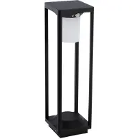 LUCANDE Luminaire Extérieur , Nilea, Noir, Terrasse, Aluminium, Moderne