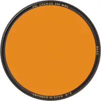 B+W 040 Filtre orange, 550, MRC/Basic 43mm (43 mm, Filtres de couleur), Filtre photo, Orange