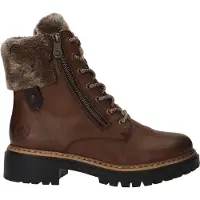 Rieker Bottines à lacets crème / caramel