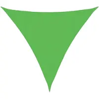 vidaXL Voile d'ombrage 160 g/m² Vert clair 4,5x4,5x4,5 m PEHD