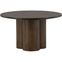 Venture Home Olivia table basse ⌀80cm marron.