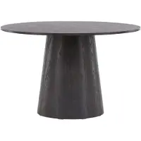 Venture Home Lanzo table de salle à manger Ø120cm mocca.