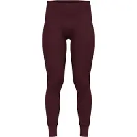 Odlo - Collant technique - BL Bottom Long Active Warm Fudge pour Homme en Matières Recyclées - Taille L - Bordeaux