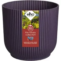 Elho Pot Winery Rond D.16cm Mauve Foncé -