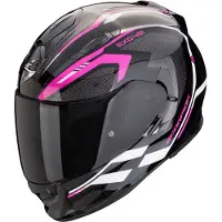 Scorpion Exo-491 Kripta casque, noir/blanc/rose, XS (53/54)