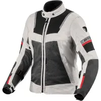 REV'IT! Revit Tornado 4 H2O blouson textile moto étanche pour femme, argent/noir, 38