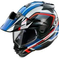 Arai Tour-X5 Discovery casque cross Bleu/Blanc/Rouge/Noir L unisex