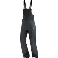 Salomon - Salopette de ski imperméable - Absolute Bib W Deep Black pour Femme - Taille M - Noir