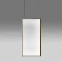 Artemide Discovery Space Suspension Rectangulaire Bronze | Standard | App