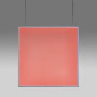 Artemide Discovery Space Carrée Suspension Satinized Aluminium | RGBW | DALI