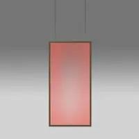 Artemide Discovery Space Suspension Rectangulaire Bronze | RGBW | App