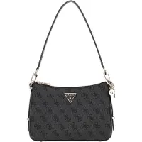 GUESS Sac bandoulière 'Erica' gris foncé / noir