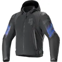 Alpinestars Zaca Air Venom WP Jacket Black Electric Blue Taille 3XL