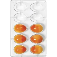 Decora Moule en polycarbonate pour ufs en chocolat